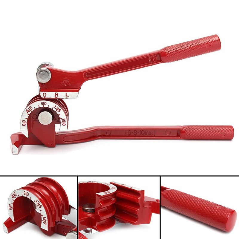 Cintreuse manuelle de tuyaux en alliage d'aluminium, outil de pliage de tuyaux à 180 degrés, 3 en 1, magasin TSH