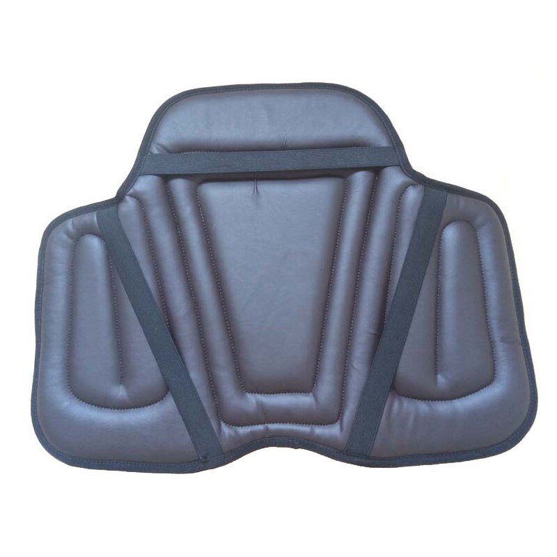 Pute motorsykkel pute western sadel pute sal pute polstret pute svette skuff svette pute: Svart