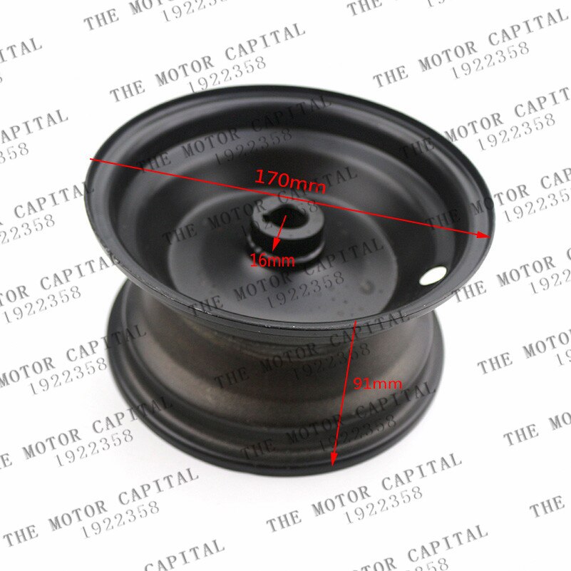 6 inch rim 6X4.50 Lawn car wheel rim for tire 145/... – Grandado