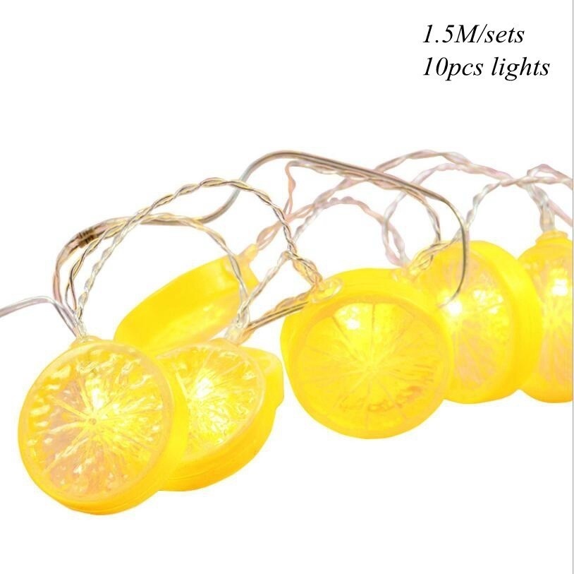1set Lemon Themed Disposable Tableware Paper Straw/Cups/Banner for Lemon Themed Summer Pool Birthday Party Decorations: Yellow