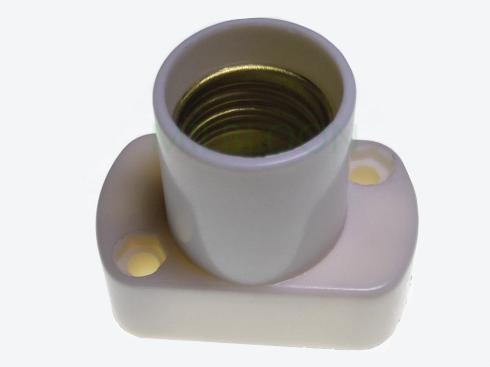 square lamp holder E12 E14 small square lame holder E17 With mounting hole lame base E14 E12 Square holder