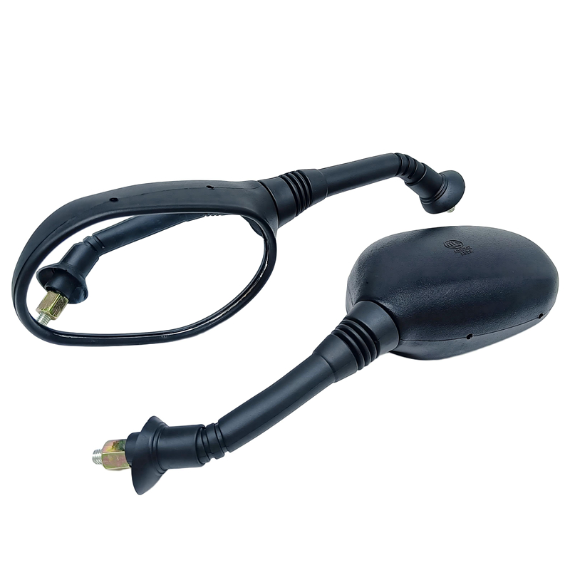 LMoDri Motorcycle Rear View Mirror Motorbike 8mm Back Side Replacement Mirrors Scooter E-bike Universal Use