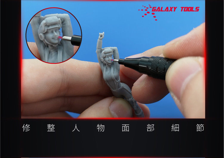 GALAXY Tools Modeler's Super Stick Polish Stone Model Polishing Pen Precision Grinding Rod T05E02