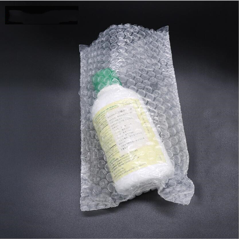 100pcs 10x15cm White Plastic Envelope Bubble Packing Bags PE Clear Shockproof Packaging Bag Double Film Bubble Bag
