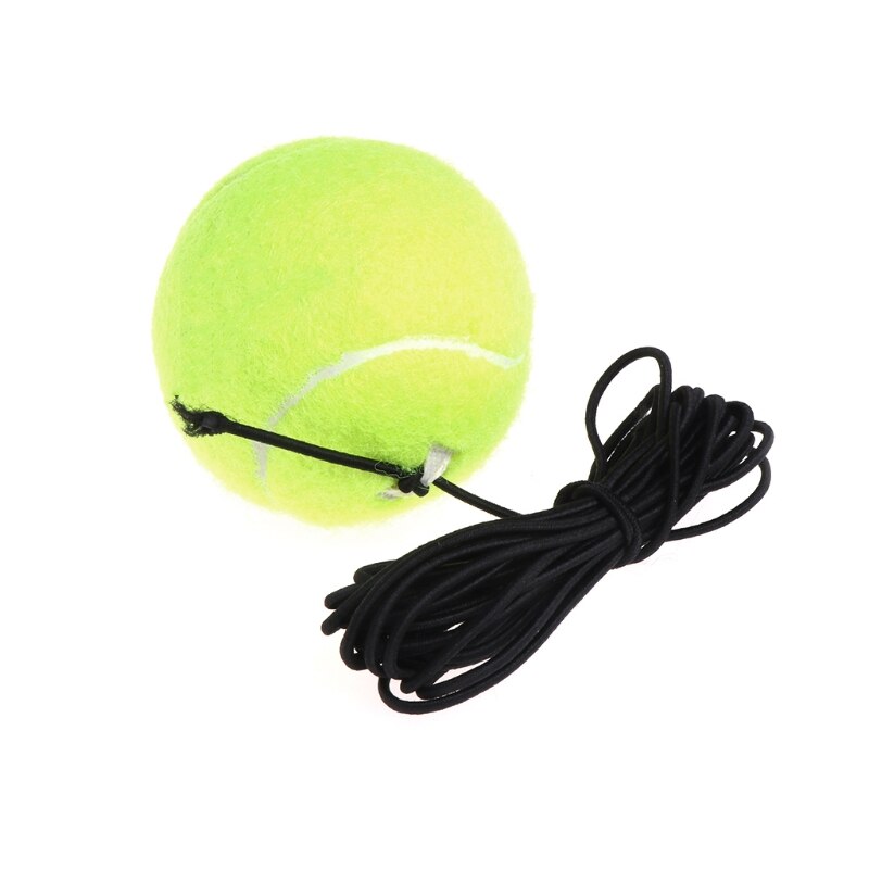 verde resiliencia pelotas de tenis entrenador ejercicio cuerda de goma banda elástica rebote entrenamiento Tenis