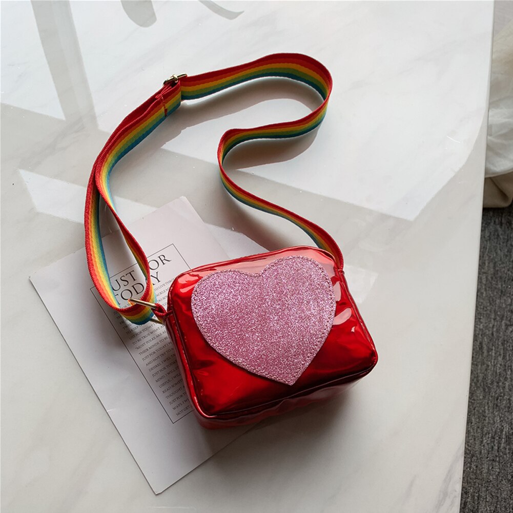Kinderen prinses schattige messenger bags baby meisjes schoudertas handtassen: Rood