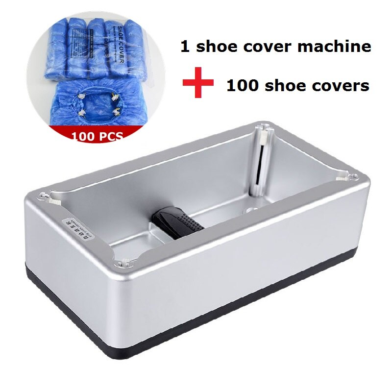 Automatisk skoovertræk maskindispenser husholdnings engangs vandtæt anti støv skoovertræk maskinkasse til hjemmekontor: 4