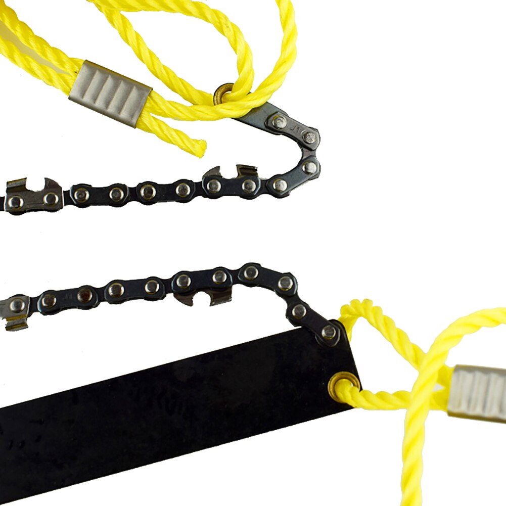 48 Inch High Reach Tree Limb Manual Rope Chain Saw Kit Tree Branch Cutter Chain Pocket Chainsaw Hand Chainsaw Rope