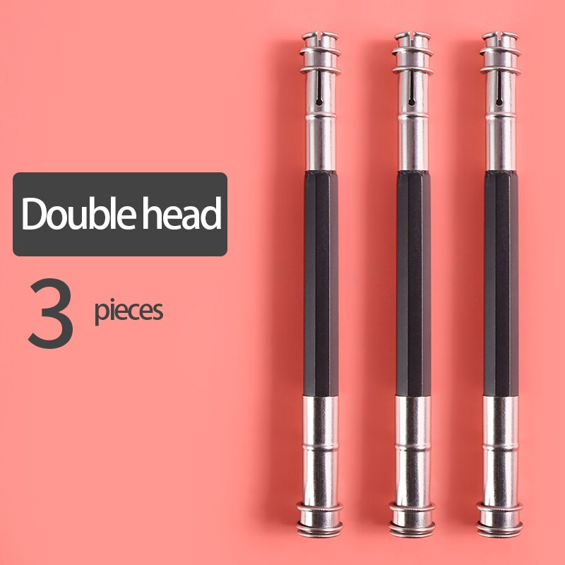 Zanken double-ended pencil extender sketch charcoal pen growth picker for children and students: 3 pieces