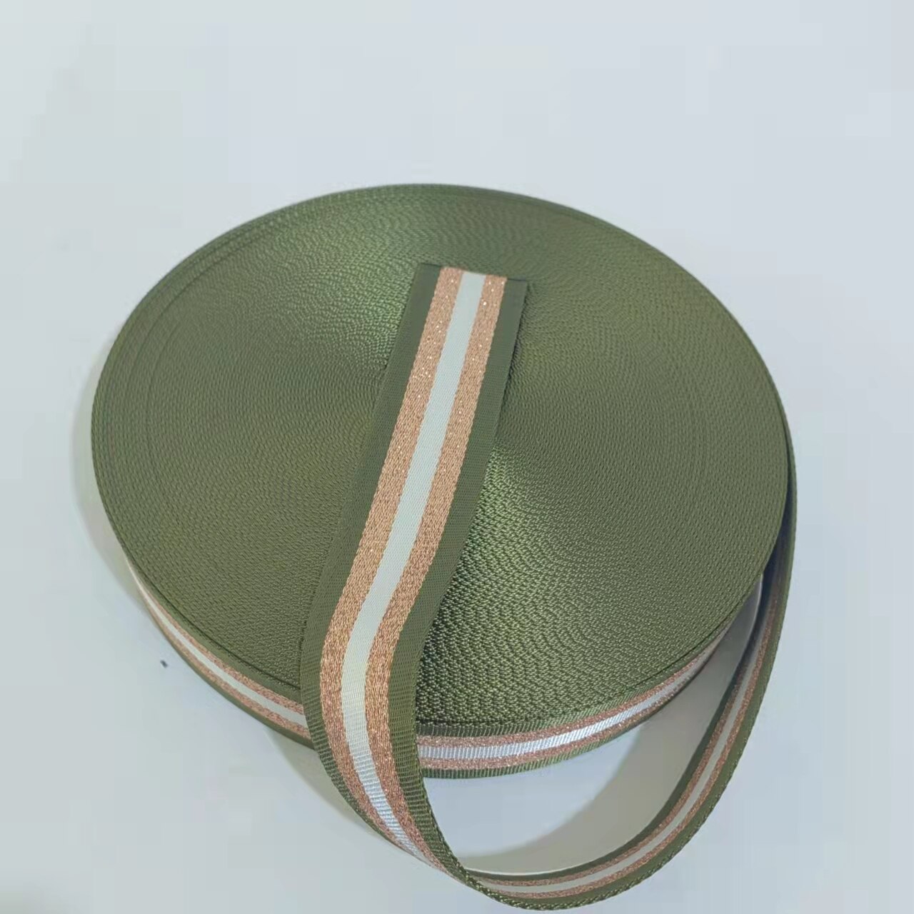 5-metrowa szeroka 5cm taśma saszetka do paska wstążka do tekstylia do DIY pasek ozdobny akcesoria do szycia: light green