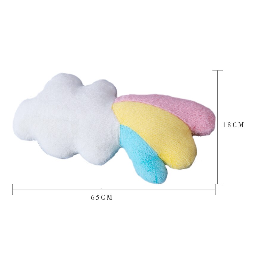 Nordic Style Star Cloud Meteor Bottle Pillow Home Cushion Girl&#39;s Children&#39;s Birthday: Lake Blue