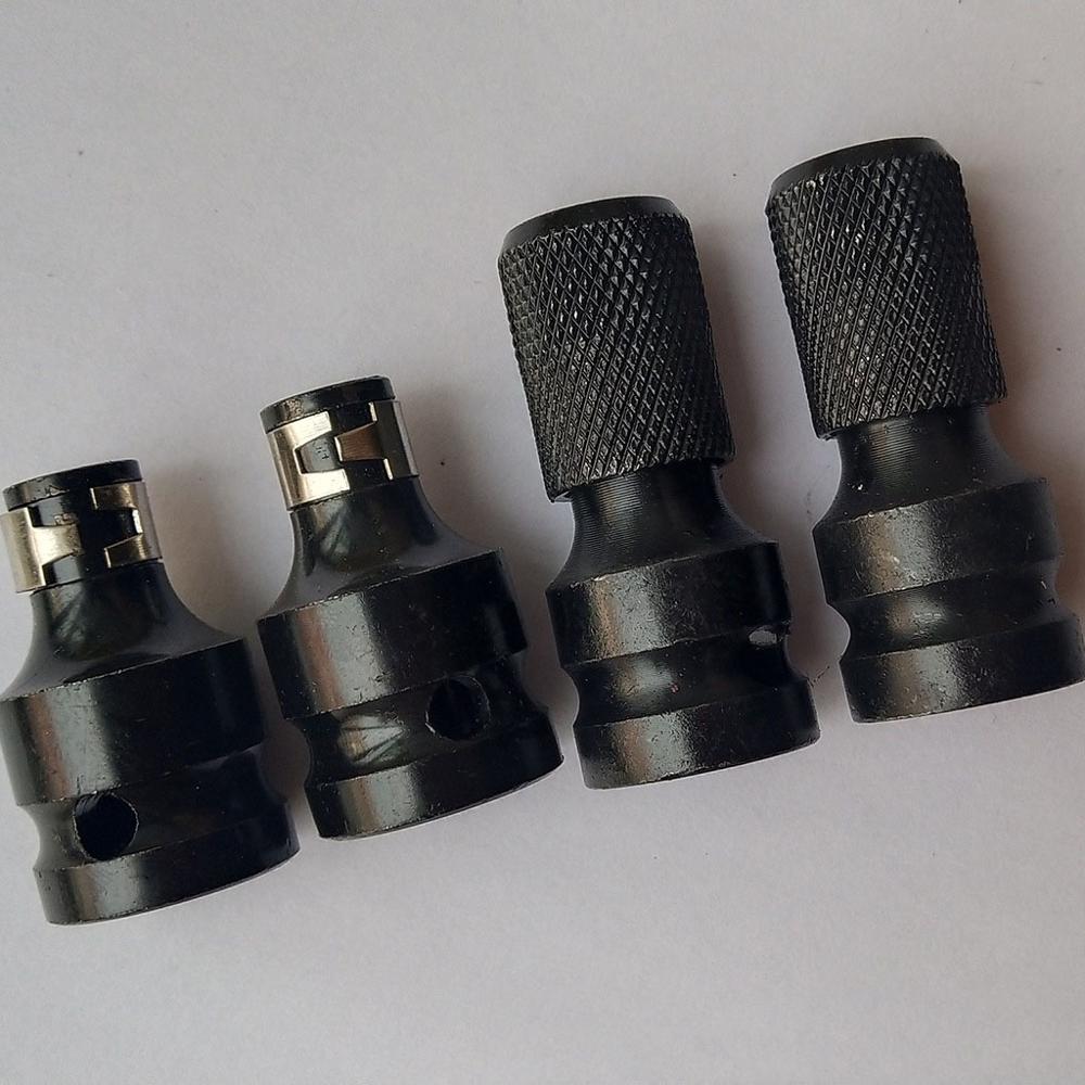 Clé à douille à cliquet hexagonale, convertisseur de clé à cliquet carré de 1/2 "à 1/4", adaptateur de clé à douille, outil à Impact de conversion