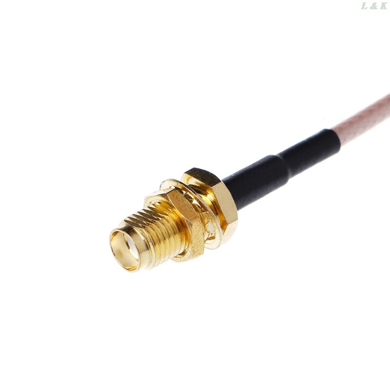 Sma Female Naar CRC9 Haakse Connector RG316 Pigtail Kabel 15 Cm 6 "L29K