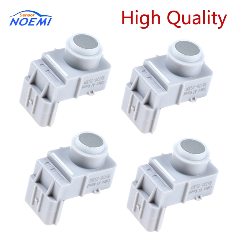 YAOPEI 4pcs PDC Parking Sensor 95720-2S301 957202S301 PDC For Hyundai IX35 Silver Color Brand Genuine 95720-2S3