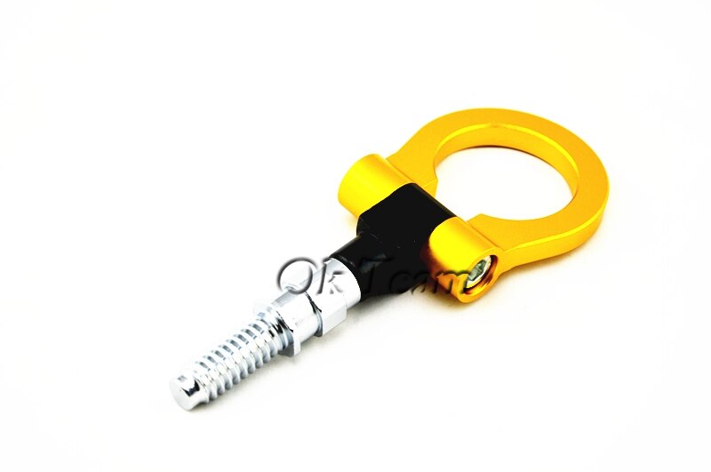 Europæisk model bil auto trailer ring øje trækkrog bugsering foran gyldne trækkrog trækkrog til universal