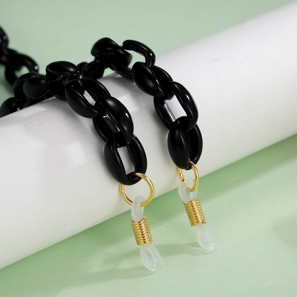 Teamer Mode Acryl Leesbril Ketting Voor Vrouwen Zonnebril Ketting Bandjes Cords Hals-Keten Lanyard Brillen Touw