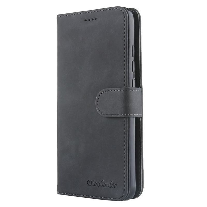 Fundas para Xiaomi mi 9 Lite A3 funda magnética con tapa plana de lujo soporte Cartera de cuero bolsas de teléfono en Xio mi CC9E mi CC9 Coque: For Mi A3 / Black