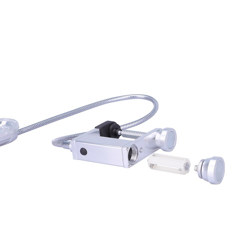 base per barbecue a portato luce a portato super luminosa-collo di cigno flessibile a 360 gradi, resistente alle intemperie, illuminazione per barbecue, lavoro