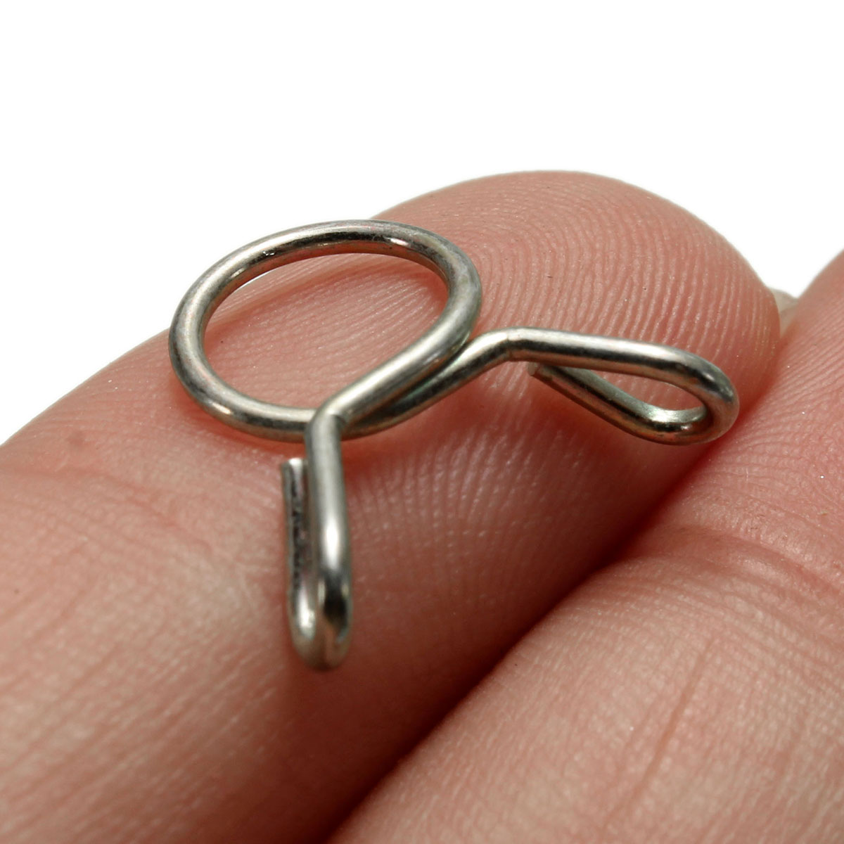 10 x Motorcycle Boat ATVs Scooter 7mm Fuel Line Hose Tubing Spring Clip Clamp