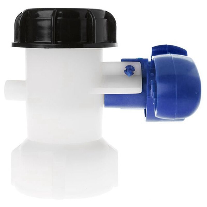 Css Ibc Tote Tank Vlinderklep Afvoer Adapter 2.44 Inch Grove Draad
