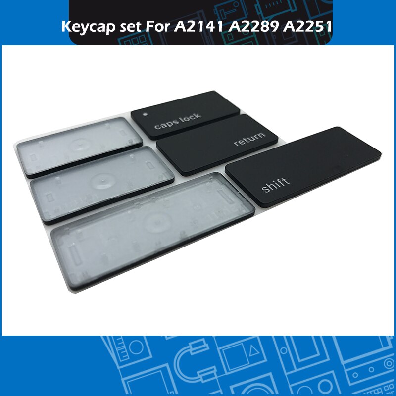 Jaar Laptop A2141 A2289 A2251 Key Cap Set Azerty Voor Macbook Pro Retina 13 "16" Keycaps toetsen Toetsenbord Reparatie