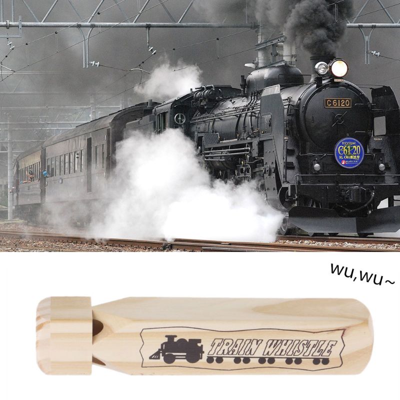 Della novità di Legno Treno Fischietti Bambini Bomboniere E Ricordini Giocattoli tutto'ingrosso Noisemakers Giocattolo Del bambino