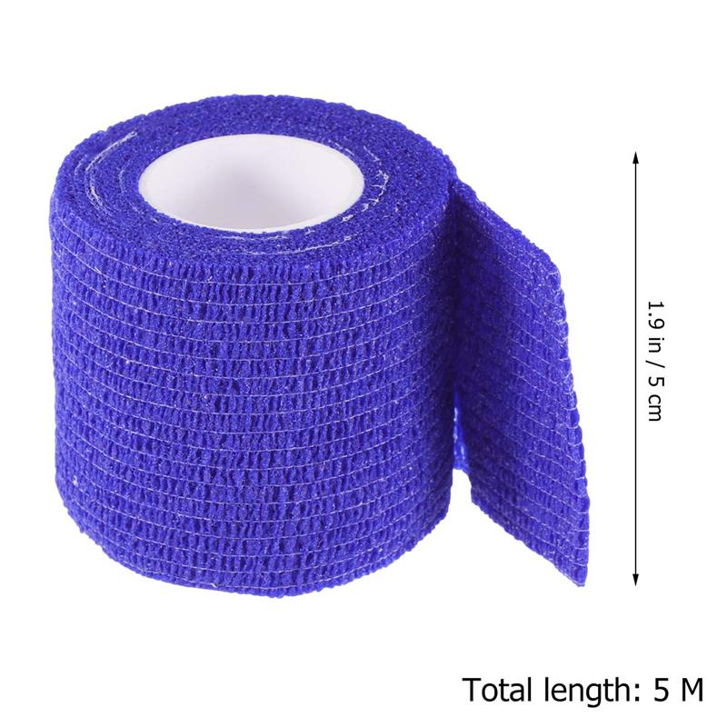 5 Rolls Nonwovens Samenhangend Bandages Zelf Aanhangend Wrap Tape Ehbo Tape Voor Huisdieren