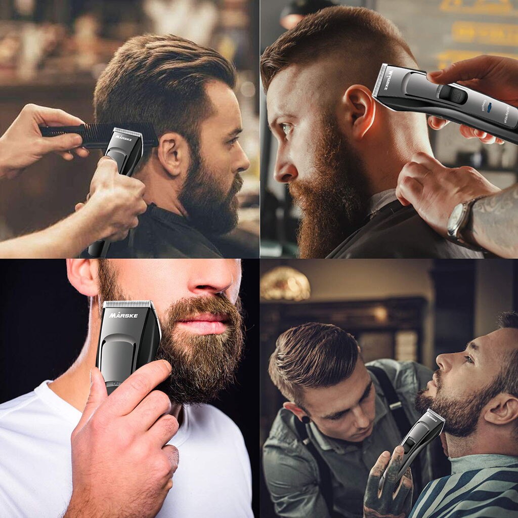 Barber Cordless Hair Clipper Men Child Metal Electric Hair Trimmers Grooming Home Cutting Machine Haircut Adjus