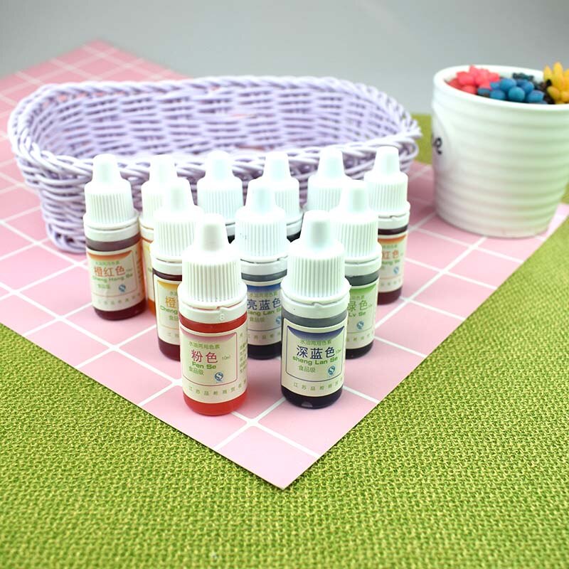Färgning pigment slem kristall lera uv harts färgning vatten olja dubbel användning pigment gör det själv hantverk dag-ship