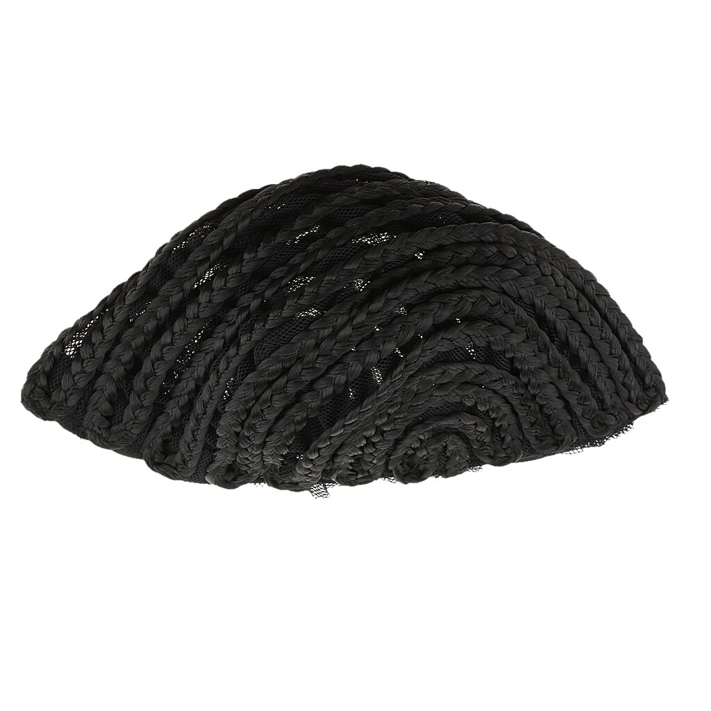 1pcs Cornrow Braiding Wig Cap Adjustable Strap Wig Cap Black for Making Wigs Spandex Net Elastic Dome cap Mesh Lace Cap