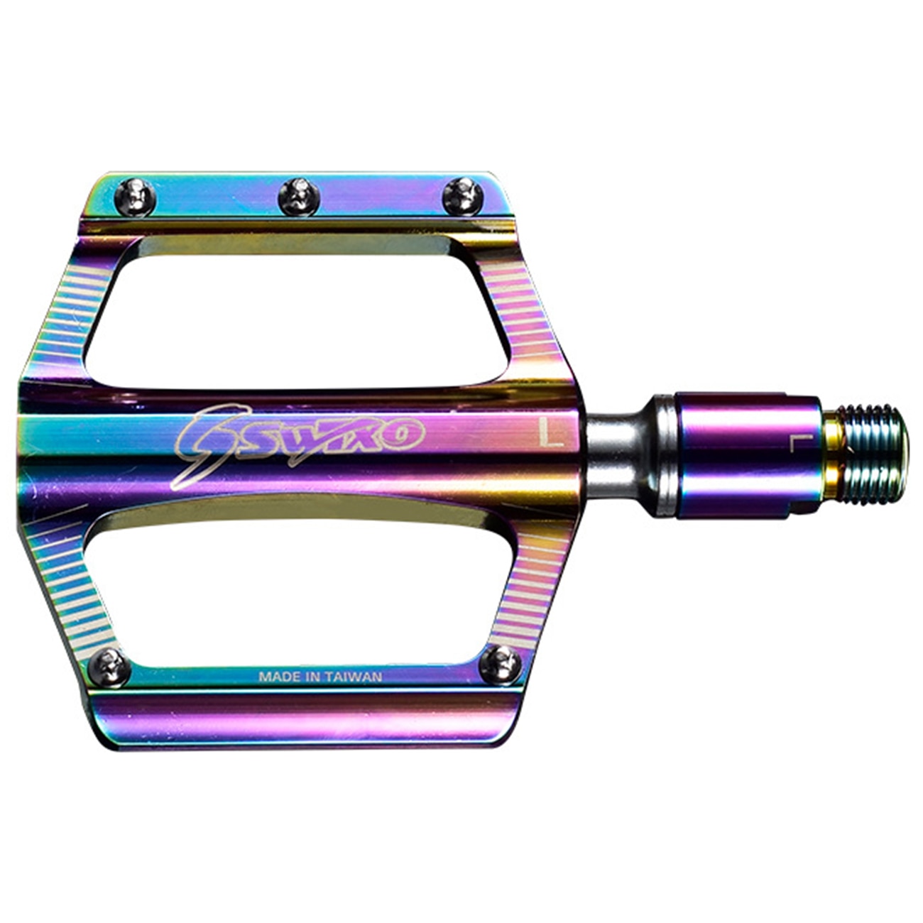 Bike Pedal Extenders Bicycle Pedal Spacers Bike Foot Pedal Extenders with L and R Markings for MTB Bike Mountain Road Bike