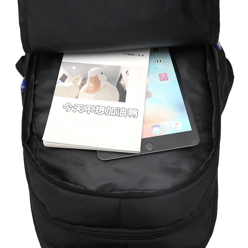 Mochila escolar multifuncional para hombre y mujer, morral de viaje para estudiantes,