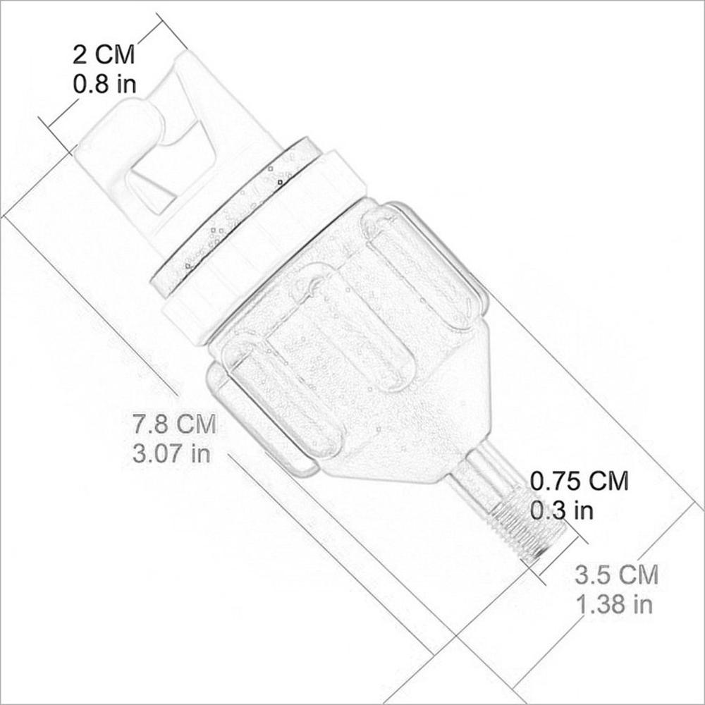 OUTAD Paddle Board Sup Mouth Kayak Surfboard Valve Valve Inflatable Adapter Car Pump Standard Air Valve Adapter