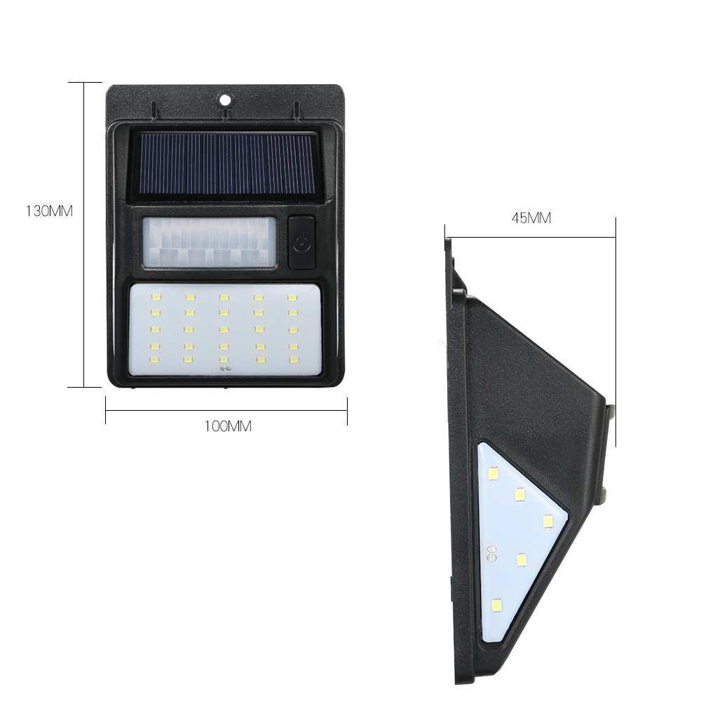 35LED Solar Power Light PIR Motion Sensor Security Outdoor Garden Wall Lamp Bright Garden Lawn Lamp IP65 Waterproof