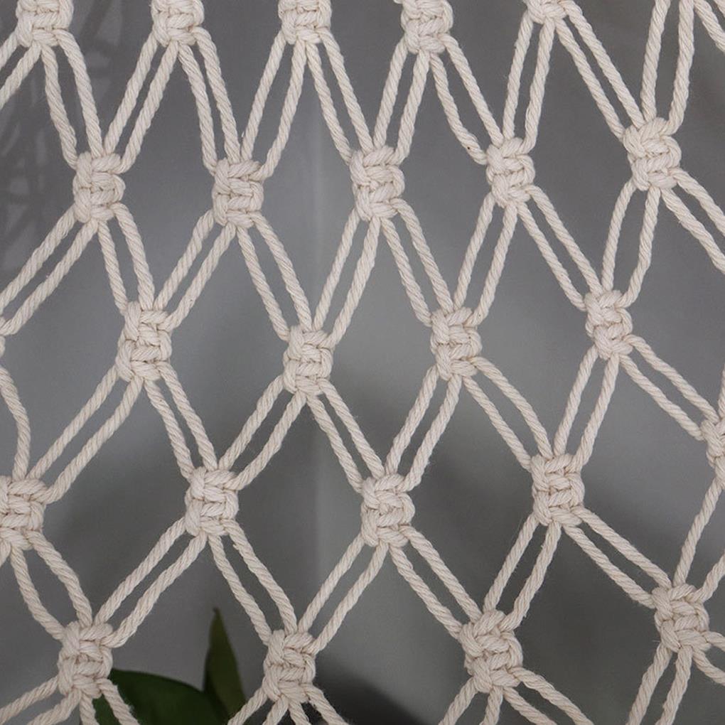 Boho Pluche Speelgoed Hangmat Driehoekige Hangende Geweven Knuffel Opberghouder Organizer Wandtapijtnet