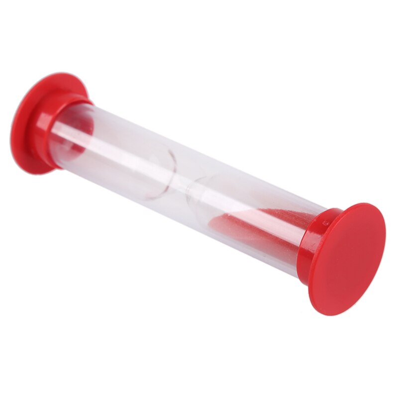 1 Minute Cute Plastic Sand Timer Red