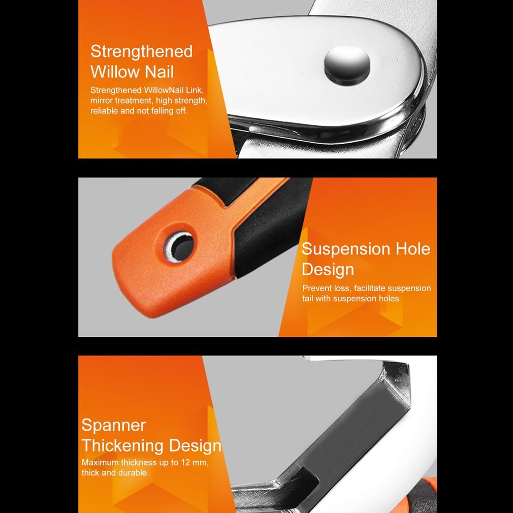 2Pcs Multi-function Quick Adjustable Socket Head Wrench Spanner Chrome Vanadium Steel Universal wrench