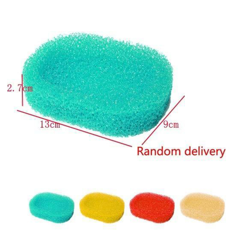 1Pc/2 sztuk opróżniania gąbki mydelniczki przechowywanie mydła pudełka kuchnia wanna gąbka mydelniczka mydelniczki robić ubikacji łazienka
