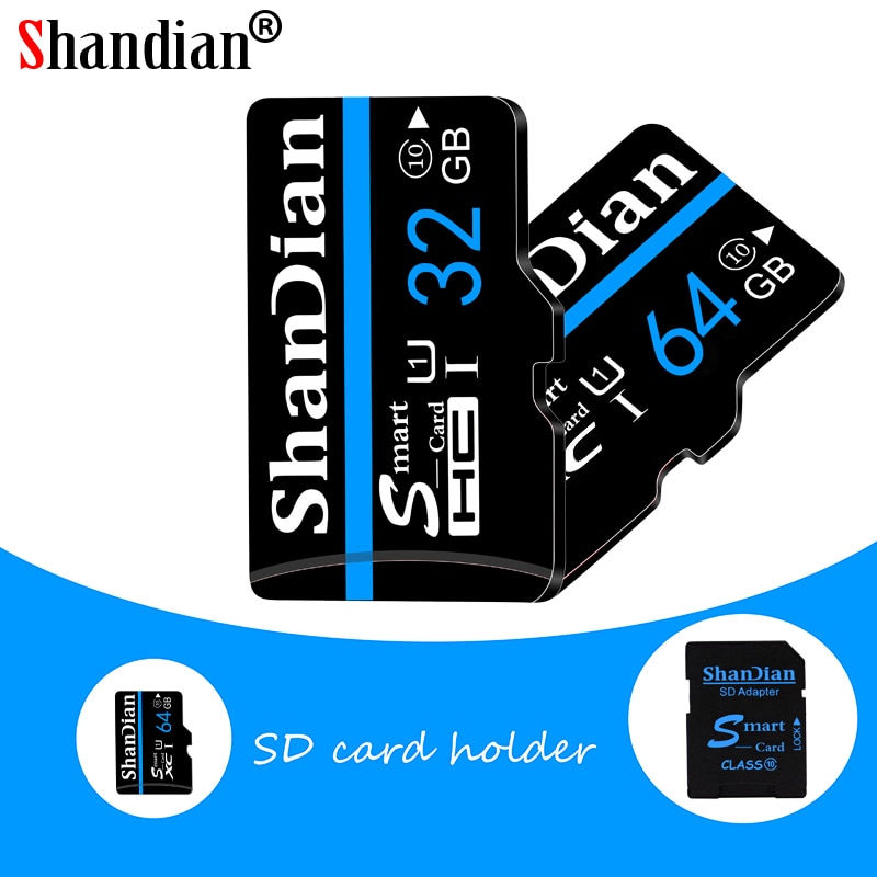 ShanDian Mini TF-Card High-Speed Class10 8GB Memory-Card High Flash-Card 16GB 64GB Micro SD Card 32 gb 128 gb SD Tarjeta