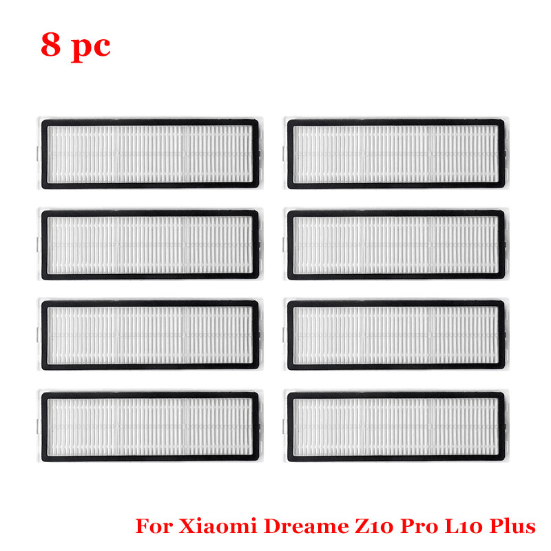 Accesorios para aspiradora Dreame bot Z10 Pro / L10 PLUS XiaoMi Mijia STYTJ05ZHM, Robot vacío automático, cepillo principal/lateral, filtro: Oro
