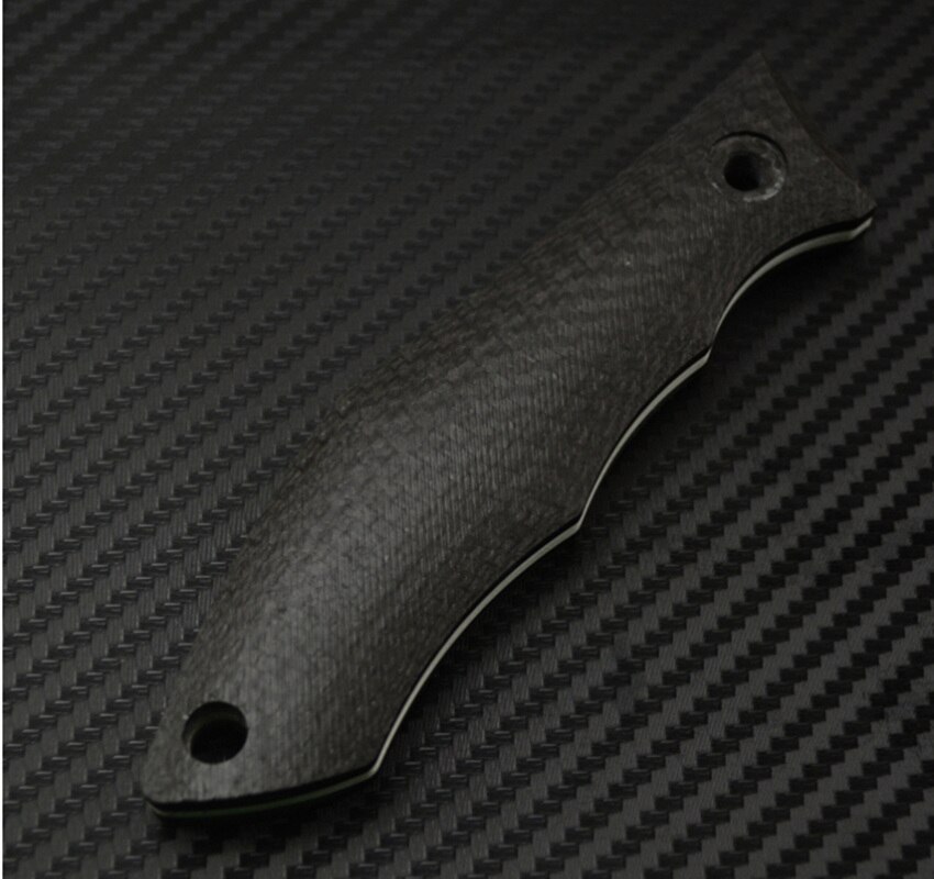 1 Paar 3K Carbon Fiber Grips Voor Diy G10 Mes Handvat Materiaal 120*30*6Mm Handwerk ruwe Koksmes Materiaal