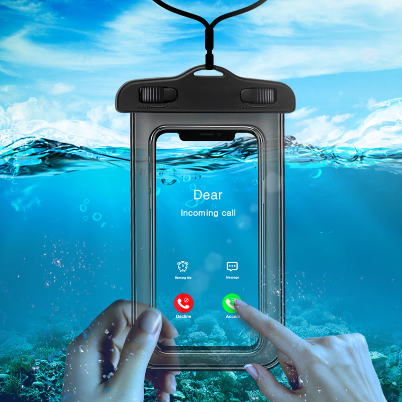Universele Waterdichte Case Voor iPhone 11 X XS MAX 8 7 6 s 5 Plus Cover Pouch Tas Gevallen Voor telefoon Coque waterdicht Telefoon Case