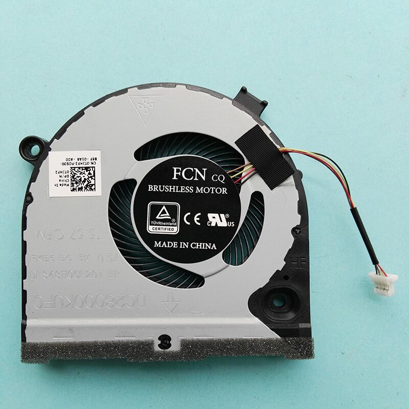 orignal CPU GPU FAN for Dell G3 G3-3579 3779 G5 5587 15 5587 series cooling fan cooler 0TJHF2 TJHF2 0GWMFV GWMFV