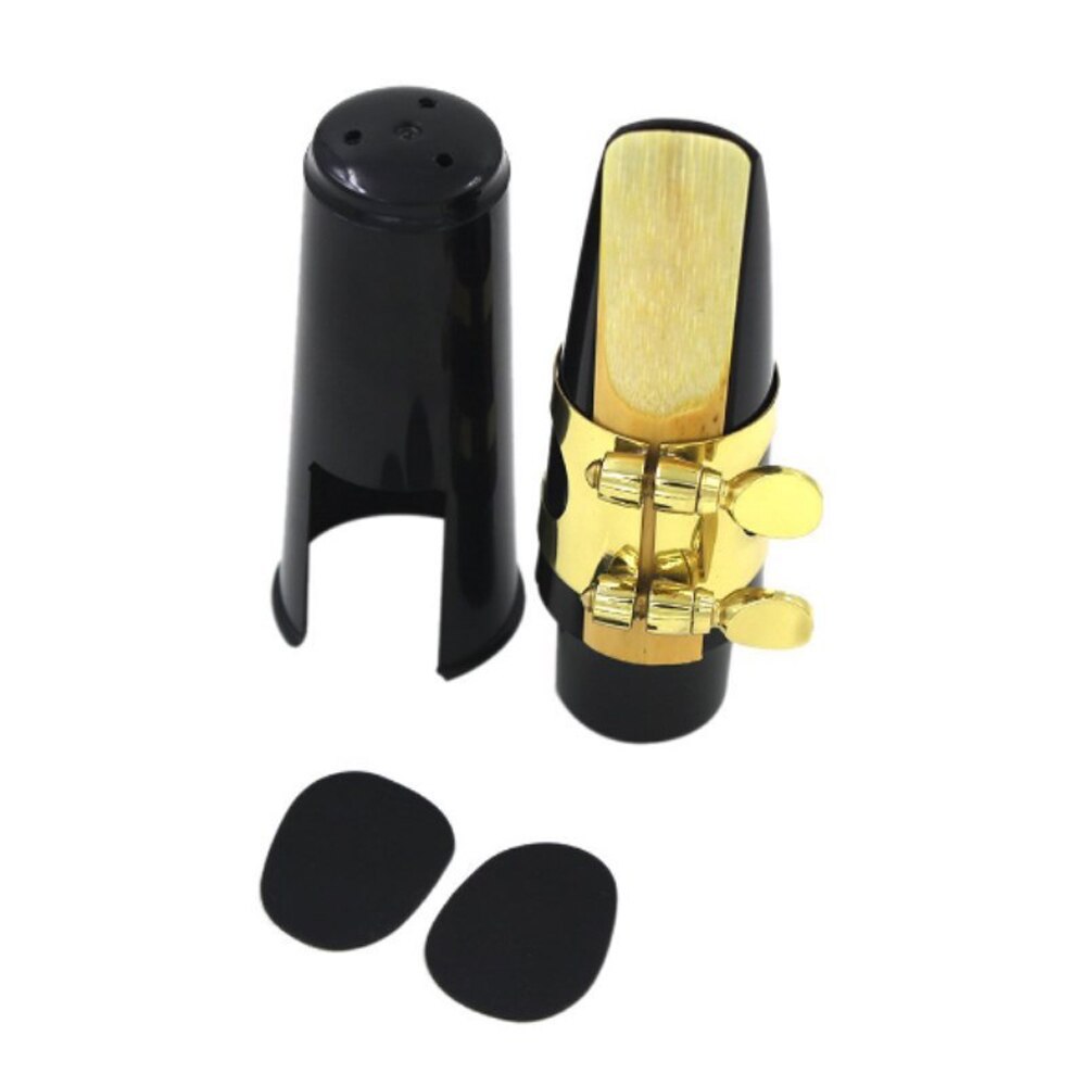 Saxophone Mouthpiece Set with Cap Metal Buckle Reed Sax Musical Instrument Accessories