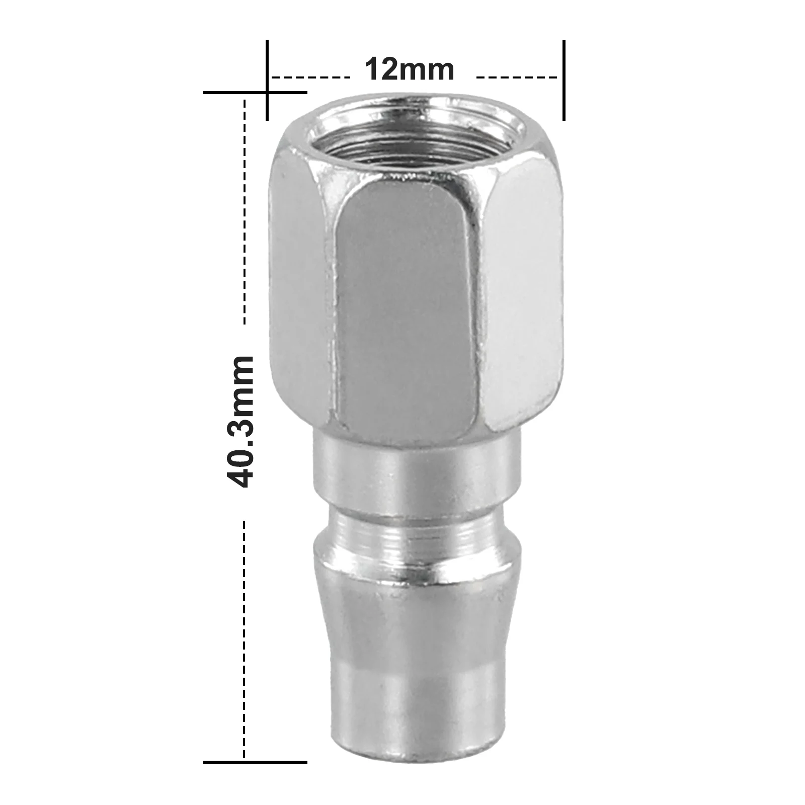 Pneumatic Fittings Air Compressor Hose Quick Coupler Plug Socket Connector Iron Galvanized Pneumatic Part Industrial Accessories