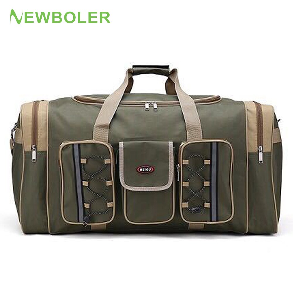 Grand Sac De Sport Imperméable 100L - Tissu Oxford - Noir - Unisexe - Neuf