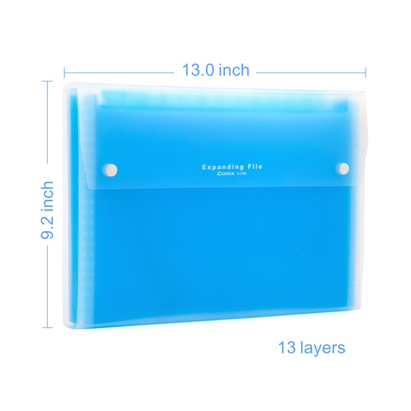 Comix File Folder Organ Bag A4 13 Pockets Organize... – Grandado