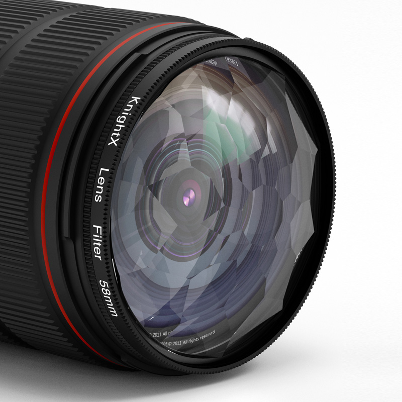 KnightX-PRISMA caleidoscopio de 49mm, 52mm, 55mm, 58mm, 67mm, filtro Variable, número de objetos, accesorios de fotografía SLR, Estrella UV CPL