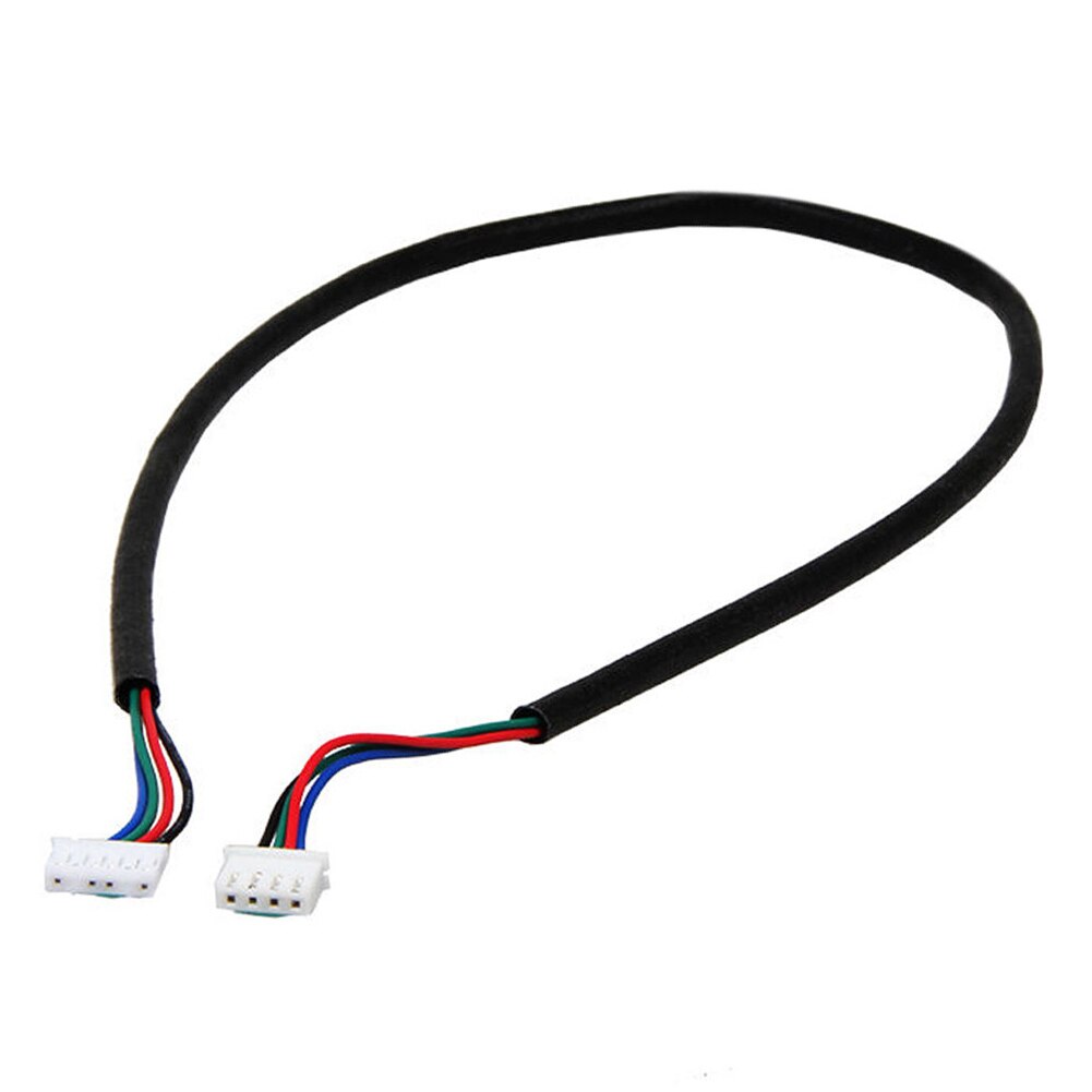 Dupont – câble moteur pas à pas à 4 fils HX2.54, 100cm, arbre NEMA17 pour Makerbot 5mm, M25,