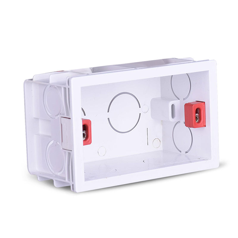 ANDELI Wall Mounting Box Internal/Surface Cassette White Box 106*66mm US Standard Switch and Socket